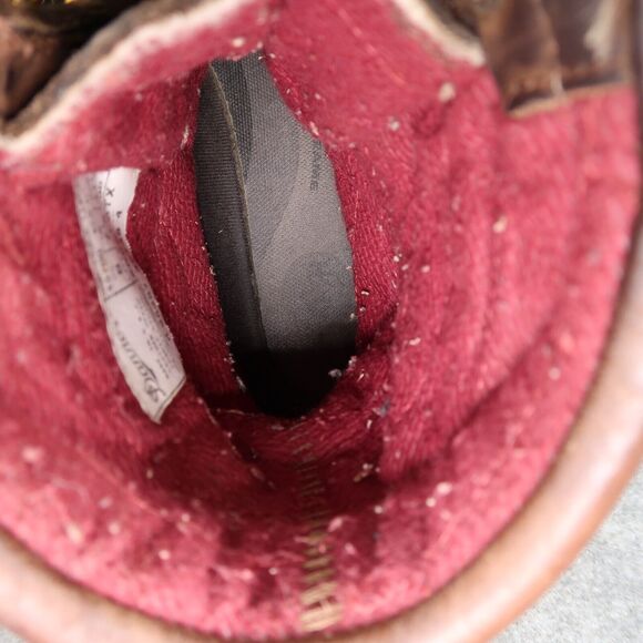 Danner Mens 8 Work Boots Hawk Nubuck Leather USA Waterproof Lace Up Handcrafted - Picture 11 of 16